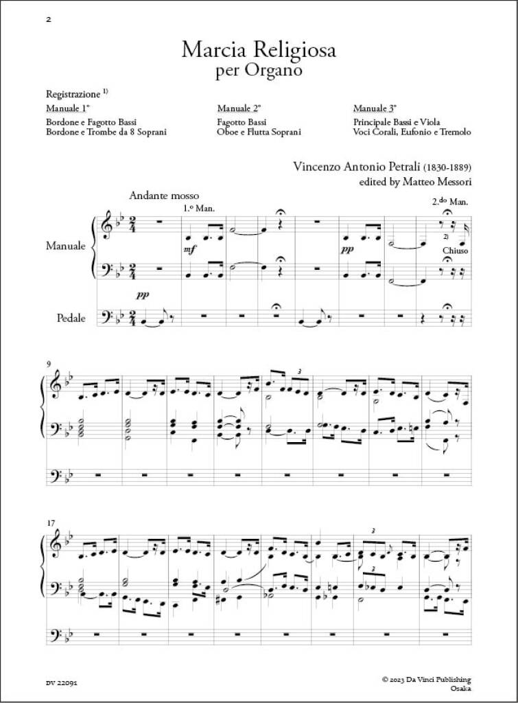 Unpublished Organ Works Vol. 1
