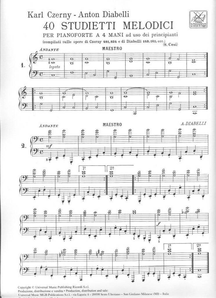 40 Studietti Melodici