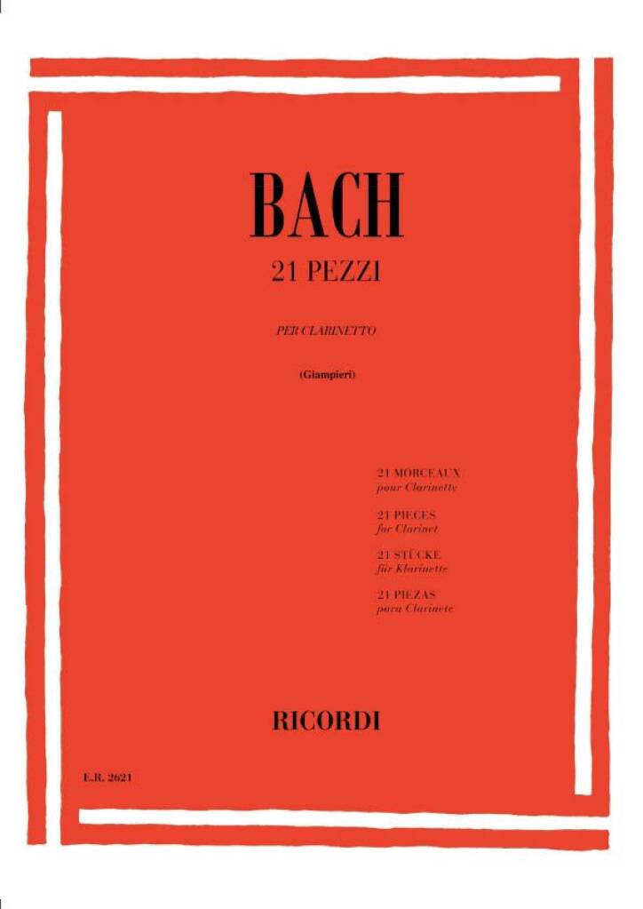 21 Pieces For Clarinet