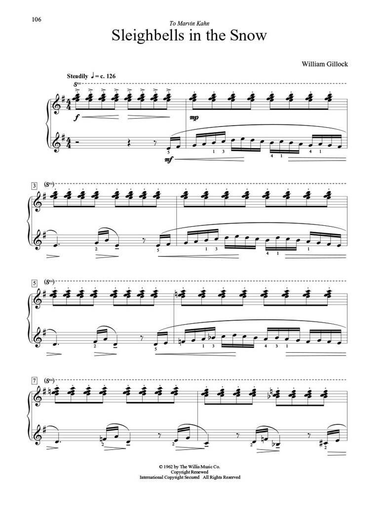 William Gillock Recital Collection