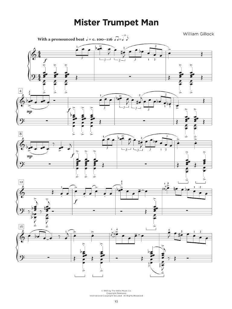 Graded Gillock: Grades 5-6