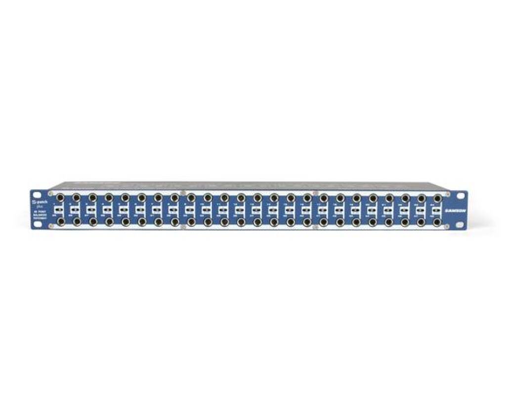 Samson S-PATCH PLUS - 48-Point Balanced Patchbay