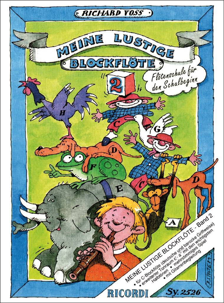 Meine lustige Blockflöte Band 2 (dt. und barock)