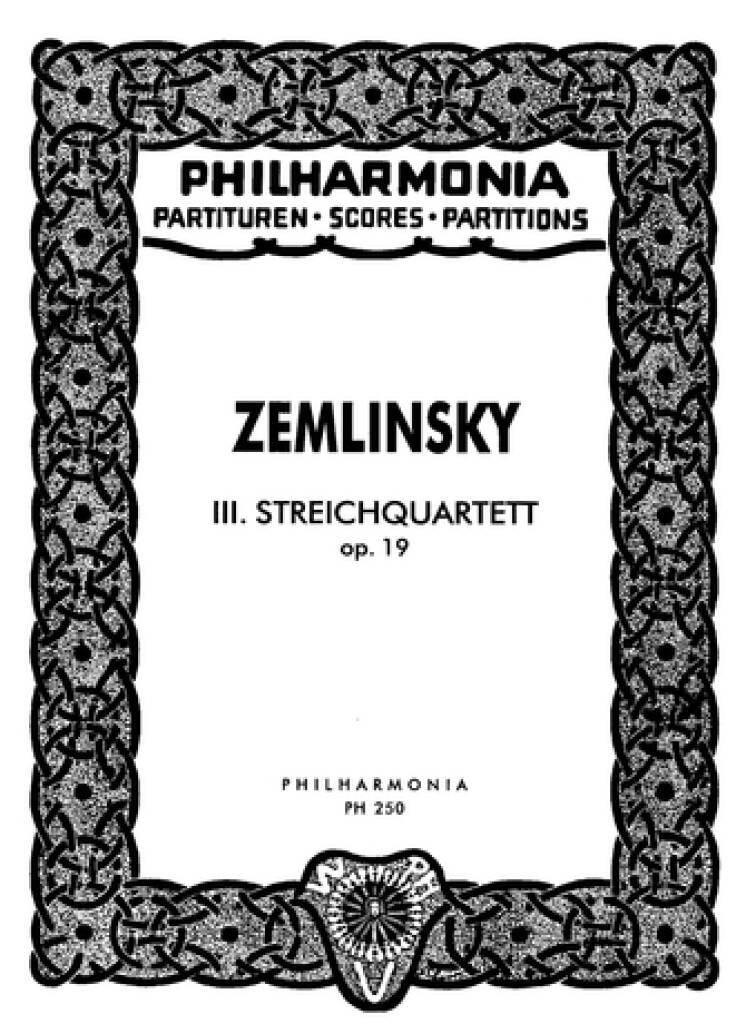 Quartetto N. 3 Op. 19 2Vn, Va E Vc