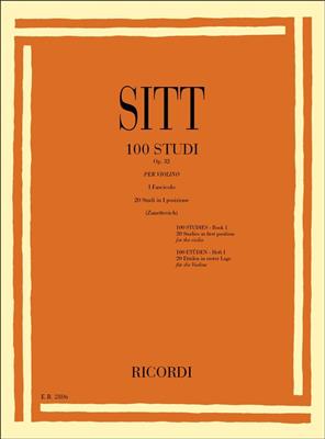 100 Studi Op. 32 per Violino - Volume 1