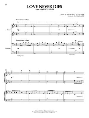 Andrew Lloyd Webber Favorites for Piano Duet